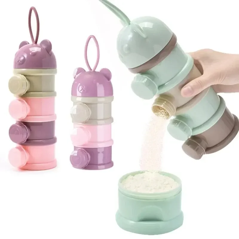 Baby Food Year Old - 식품 용기 디스펜서, 3/4단 휴대용 분유