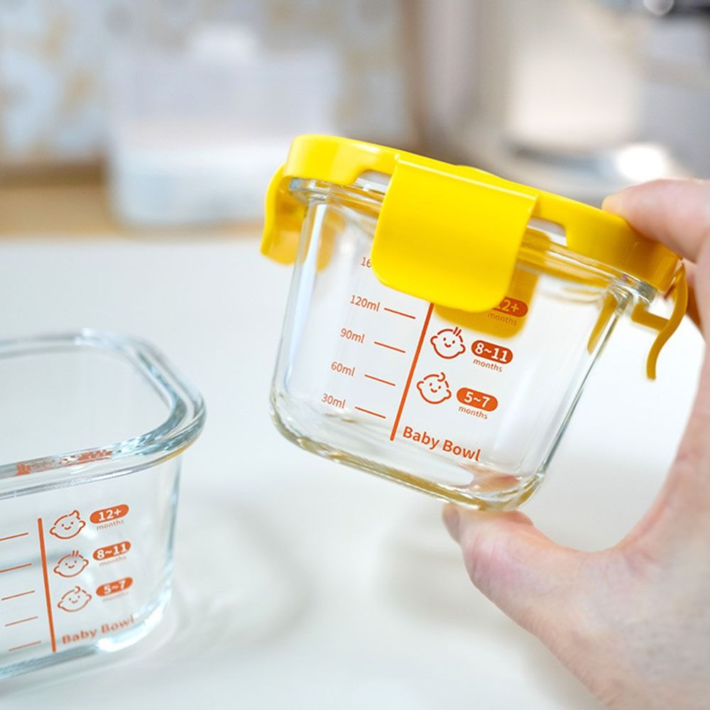 Baby Food Glass Jar - 새로운 170ml 식품 보관 용기 냉동