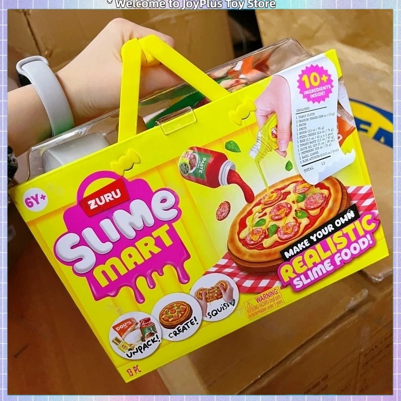 Baby Food Container - ZURU 슬라임 마트 햄버거 피자 시리즈