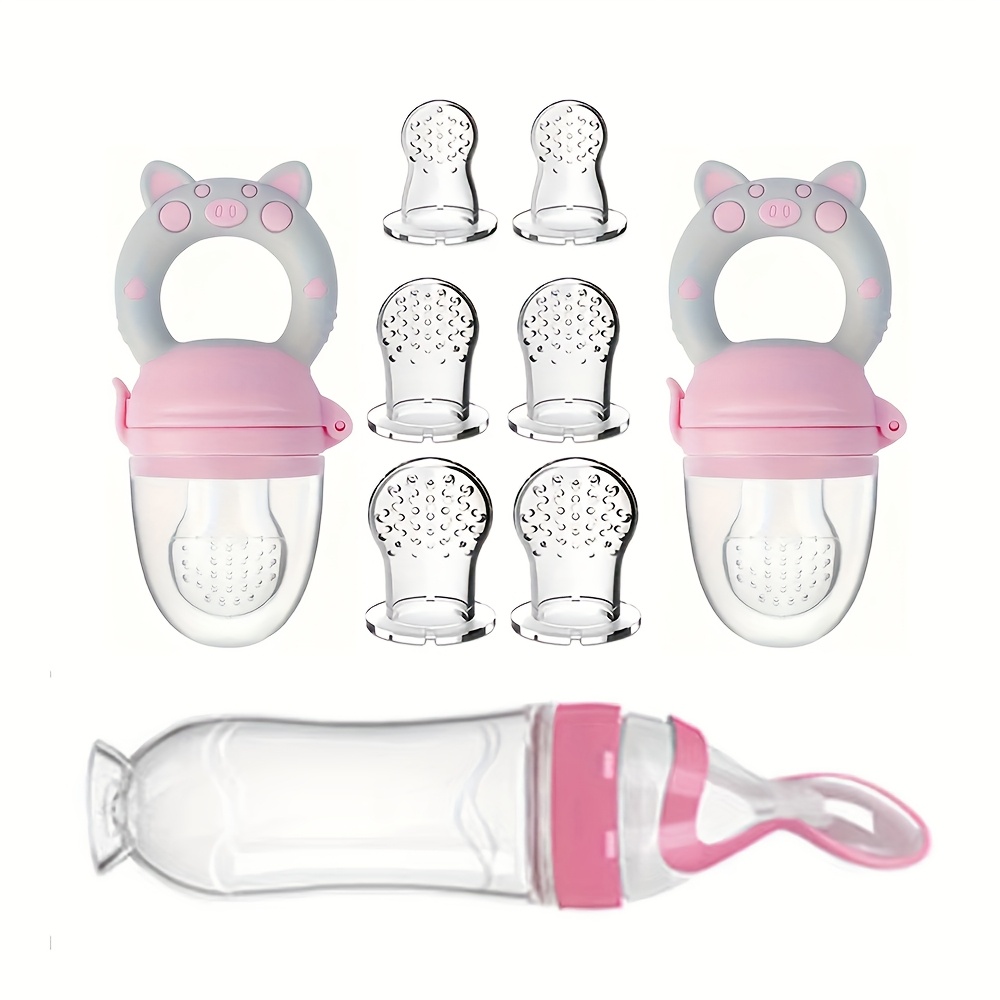Baby Food Utensils - 9pcs 먹이 칼: 쌀 시리얼용 스푼