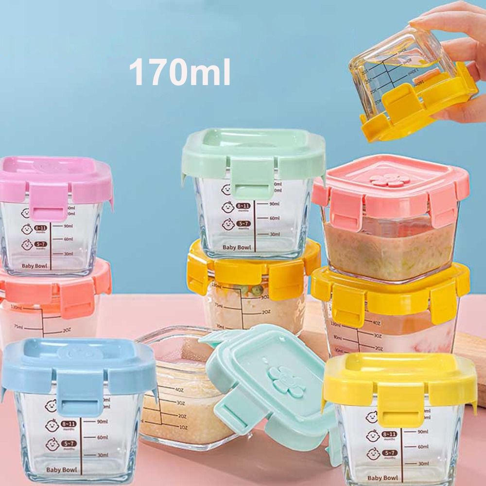 Baby Food Glass Jar - 패션 170ml 식품 보관 상자 유리