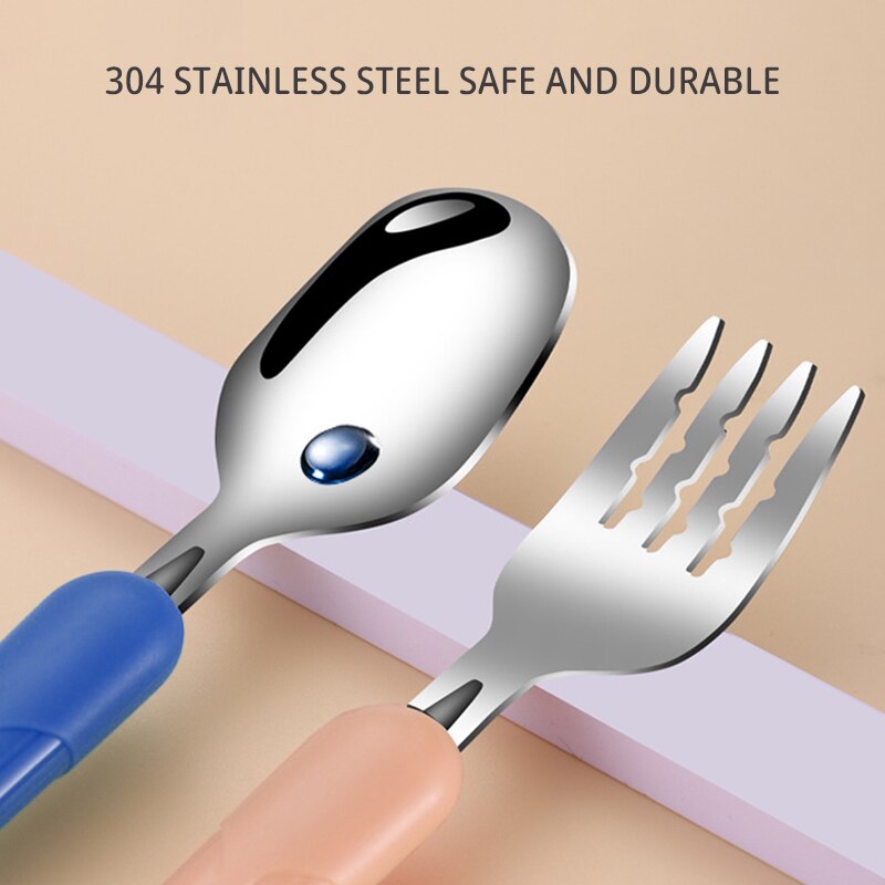 2PCS어린이 식기류 304 식품 등급 스테인레스 스틸 - Baby Food Utensils 리뷰 및 가격