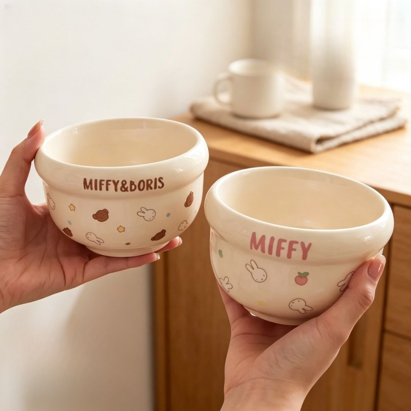 카툰 카와이 미피 신형 세라믹 그릇, 예쁜 디자인, 아 - Baby Food Japan 리뷰 및 가격