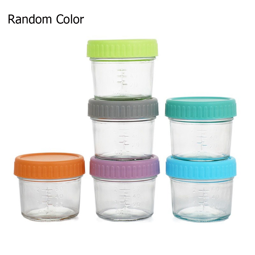 6개 다용도 유리 이유식 병 재사용 가능 눈금 표시 소 - Baby Food Glass Jar 리뷰 및 가격