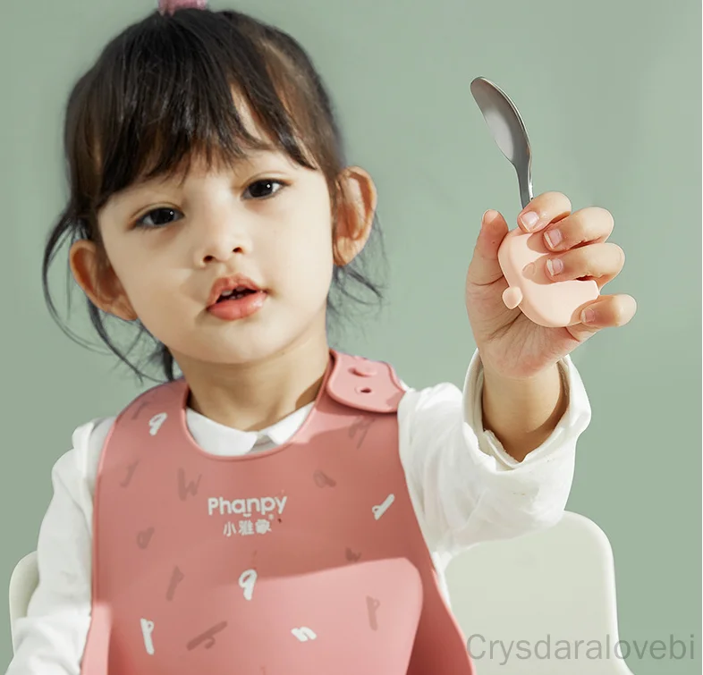 1setElephant 짧은 포크 스푼 세트 아기 훈련 - Baby Food Japan 리뷰 및 가격