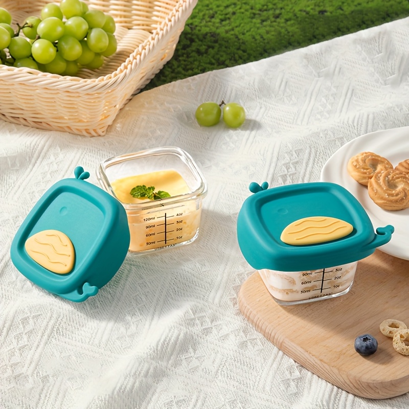 120/180ml 유리 아기 음식 용기, 눈금 표시 및 - Baby Food Glass Jar 리뷰 및 가격