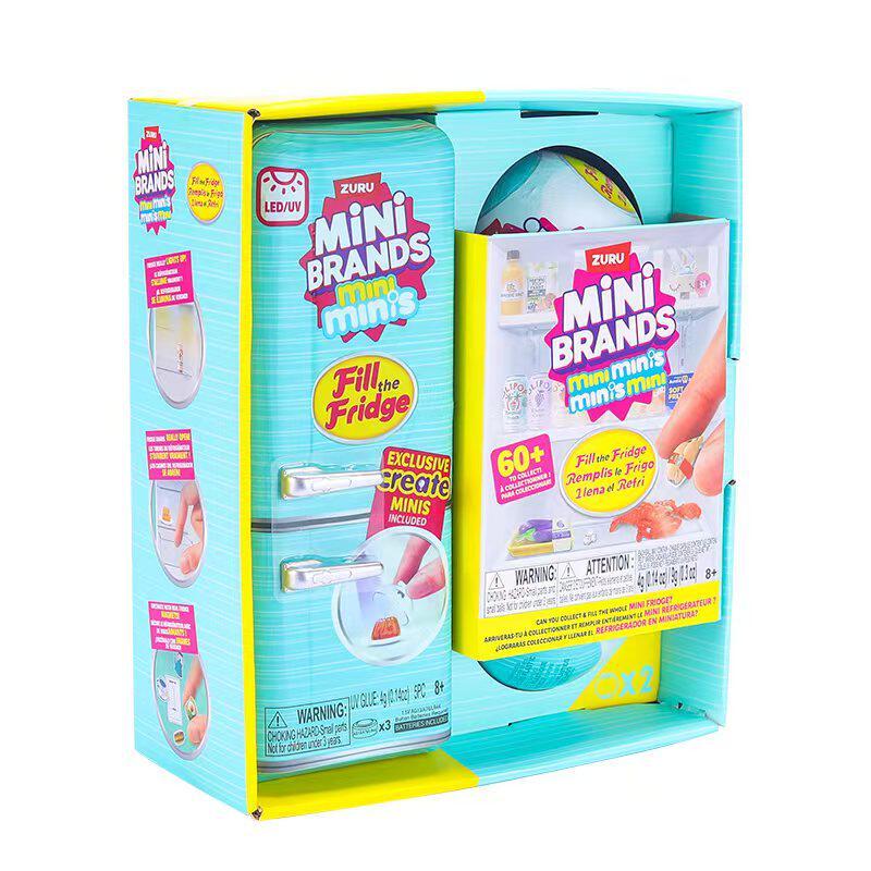 주루 미니 브랜드즈 실물 미니어처 냉장고 음식 세트 장 - Baby Food Container 리뷰 및 가격