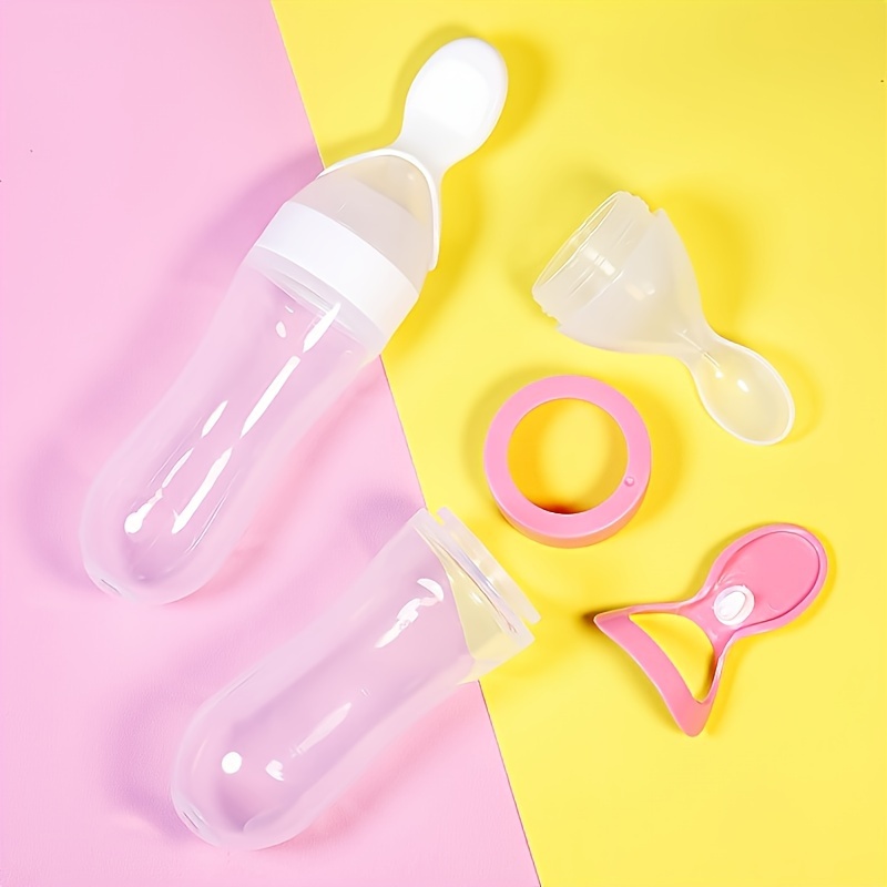 아기 수유용 실리콘 젖병과 스푼, 3온스 음식 디스펜싱 - Baby Food Utensils 리뷰 및 가격