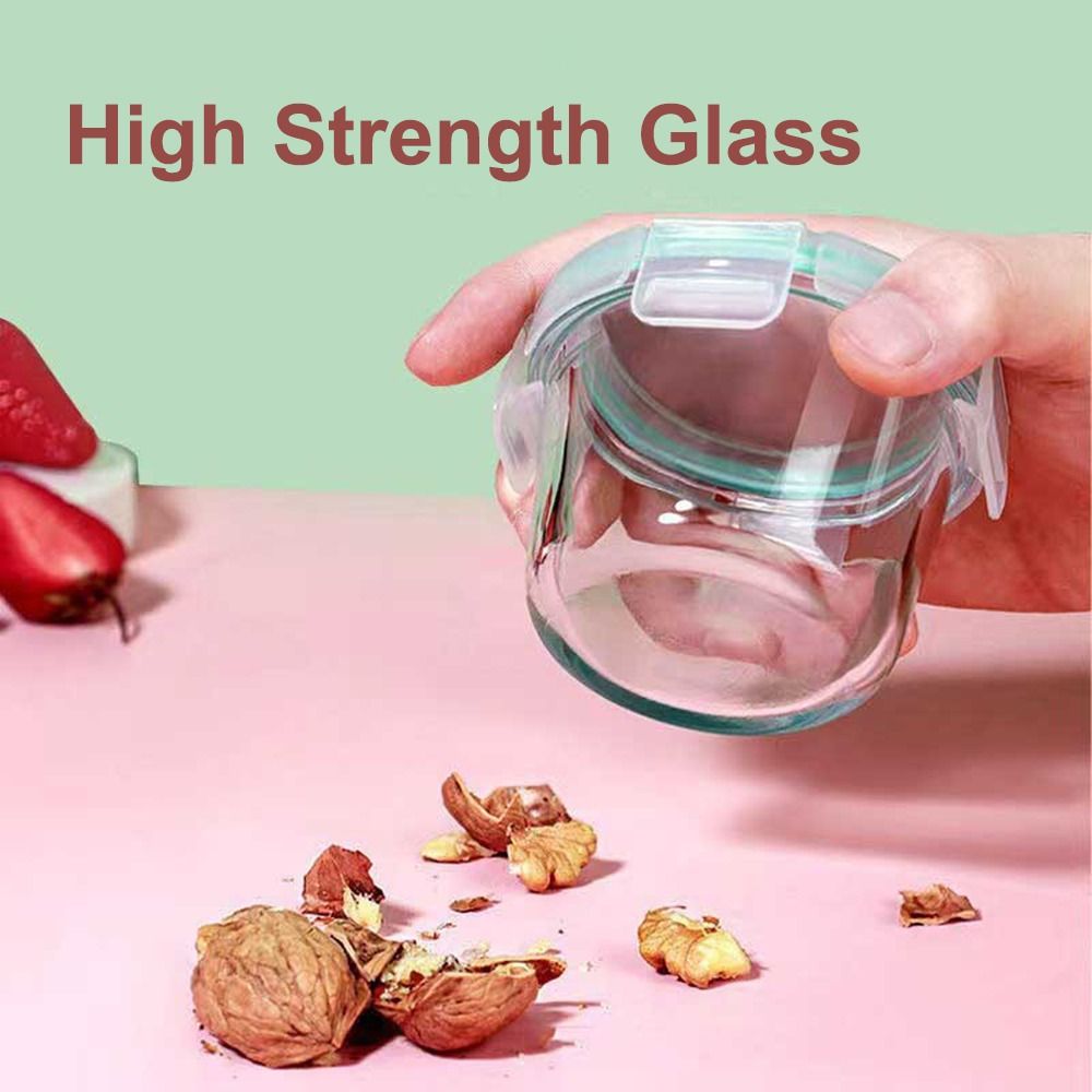 새로운 170ml 식품 보관 용기 냉동 및 전자레인지  - Baby Food Glass Jar 리뷰 및 가격