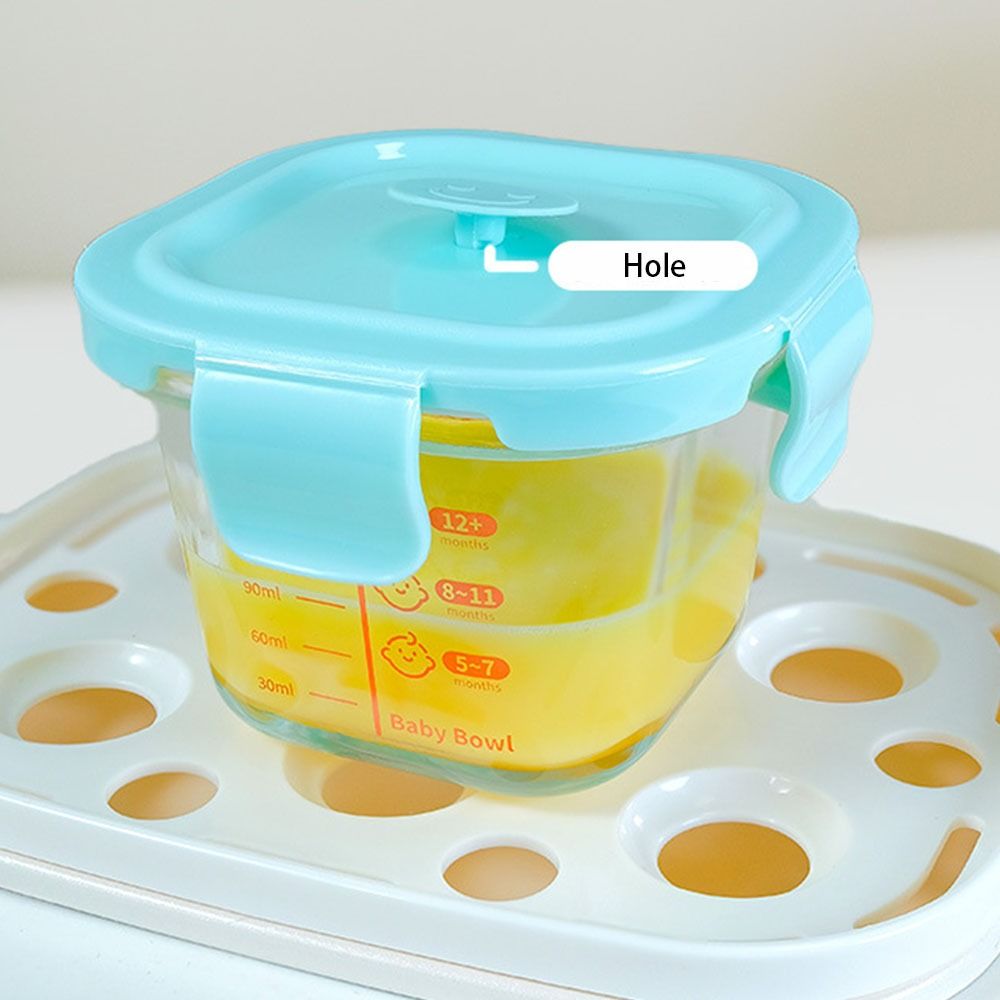 새로운 170ml 식품 보관 용기 냉동 및 전자레인지  - Baby Food Glass Jar 리뷰 및 가격