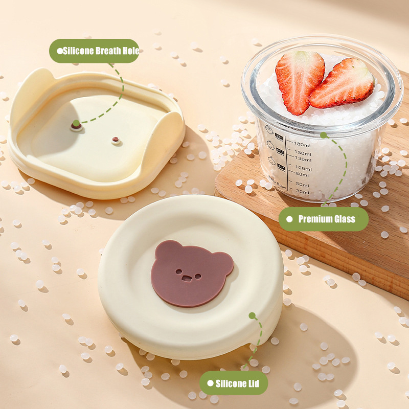 뚜껑이 달린 유리 유아용 식품 보관 항아리, 누수 방지 - Baby Food Glass Jar 리뷰 및 가격