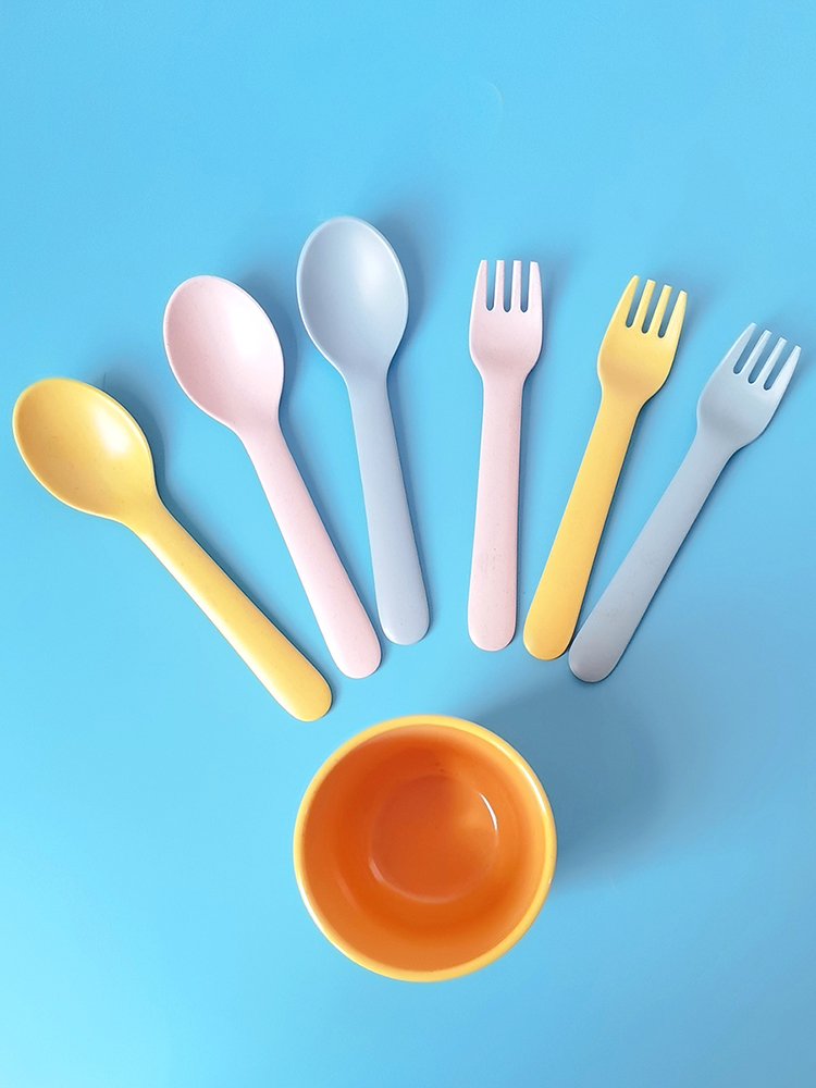 대나무 섬유 포크 스푼 아기 보조 식품 훈련용 레스토랑 - Baby Food Restaurant 리뷰 및 가격