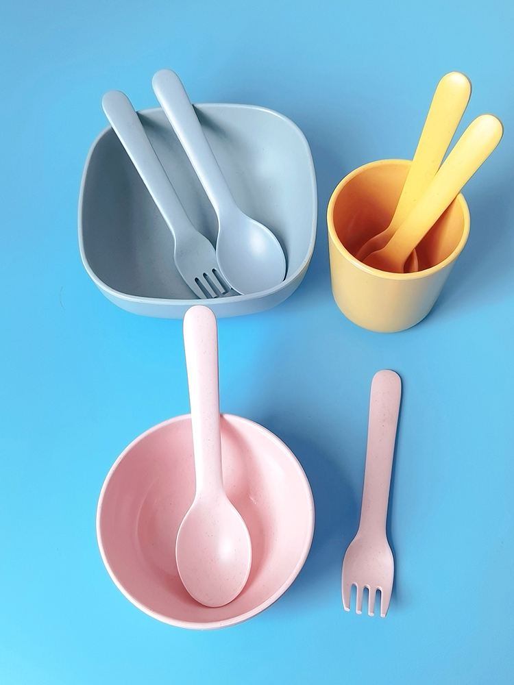 대나무 섬유 포크 스푼 아기 보조 식품 훈련용 레스토랑 - Baby Food Restaurant 리뷰 및 가격