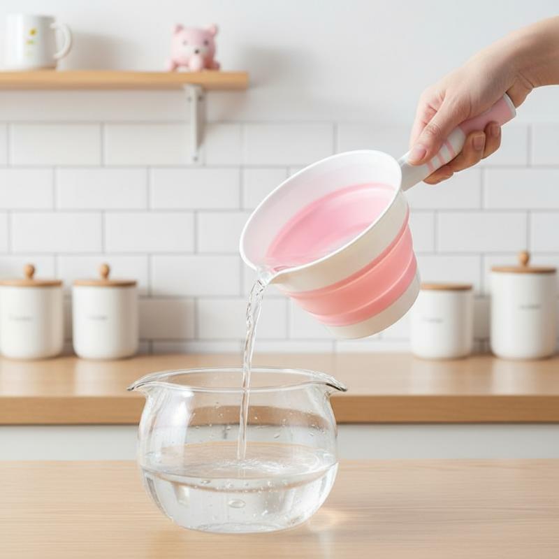 접이식 실리콘 물주걱 식품 등급 미끄럼 방지 손잡이 주 - Baby Food Grade 리뷰 및 가격