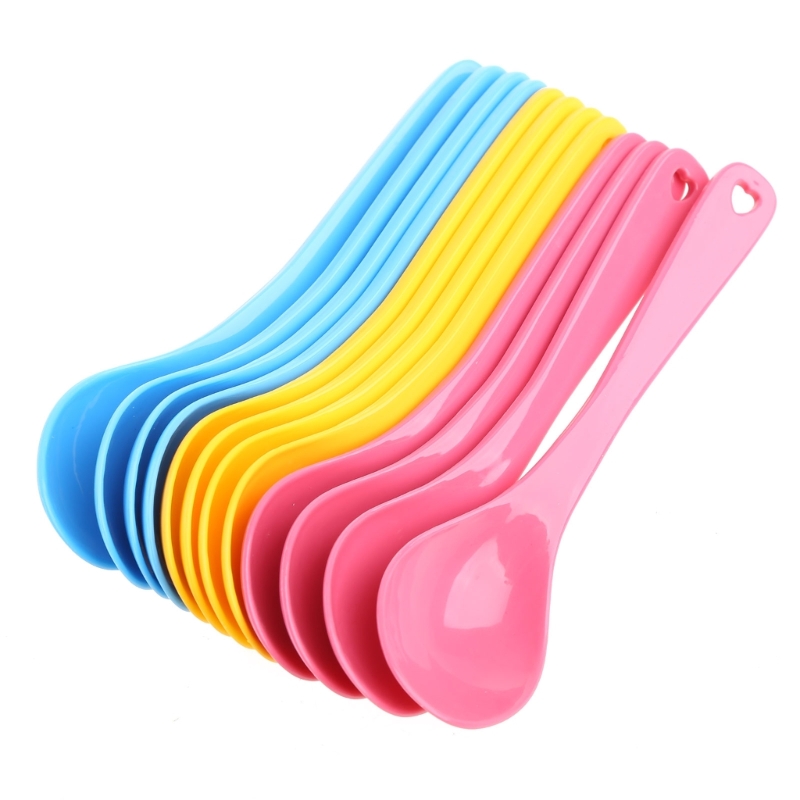 12Pcs 아기 수유 숟가락 안전한 플라스틱 유아 훈련 - Baby Food Utensils 리뷰 및 가격