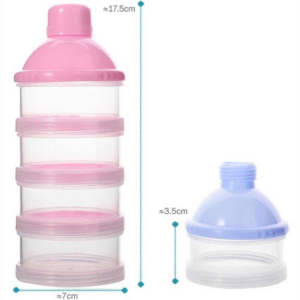휴대용 분유 디스펜서 식품 용기 보관함 아기 유아용 4 - Baby Food Glass Jar 리뷰 및 가격