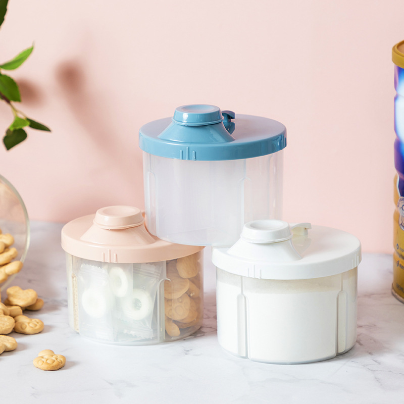 1pc 휴대용 4층 분유 상자, 분유 용기, 식품 저장 - Baby Food Glass Jar 리뷰 및 가격
