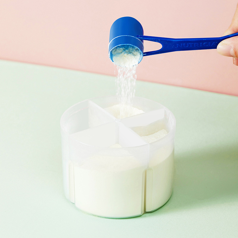 1pc 휴대용 4층 분유 상자, 분유 용기, 식품 저장 - Baby Food Glass Jar 리뷰 및 가격